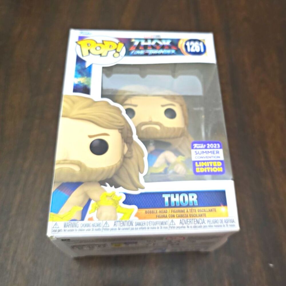 Funko Pop! Vinyl Marvel Thor: Love and Thunder Thor #1261 Summer Con 2023 LE
